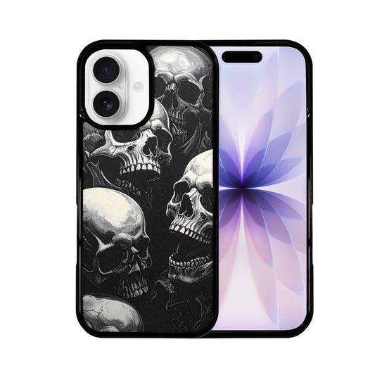 iPhone 17 Case — Skull Dark Art Gothic Print Gothic, Custom Print Case Cover