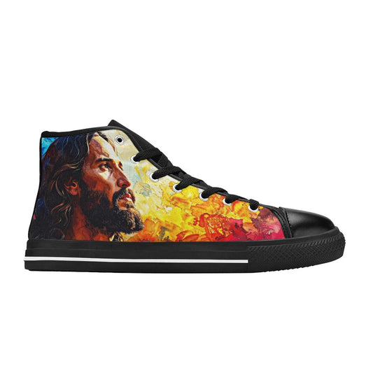 MEN'S Jesus3 Men’S High Top Canvas Grunge Shoes