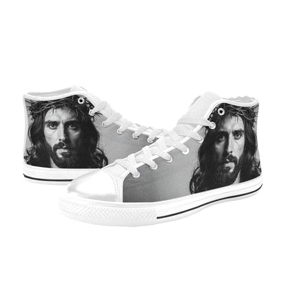 MEN'S Jesus37 Men’S High Top Canvas Neon Fantasy Custom Shoes