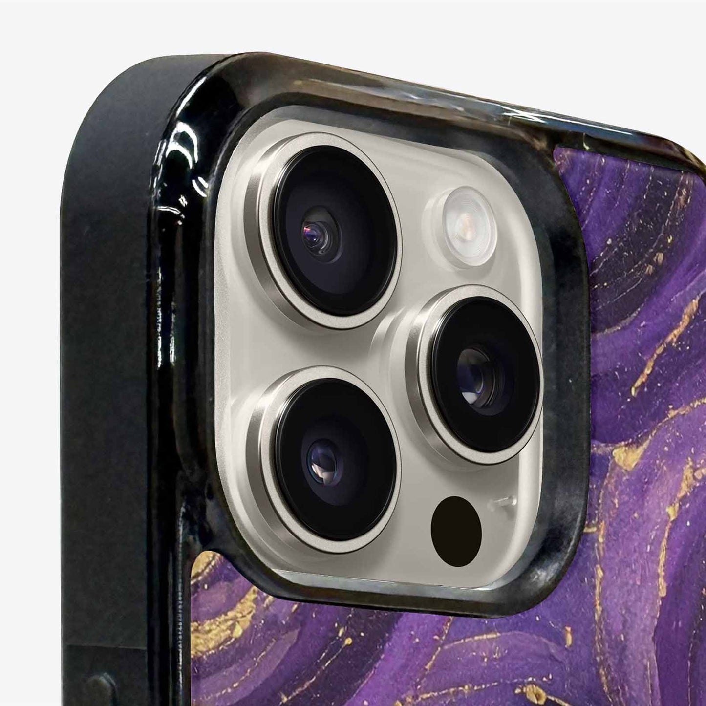 iPhone 16 Pro Max Case — Swirling Brushstroke Starry Night Texture Blended, Custom Phone Case