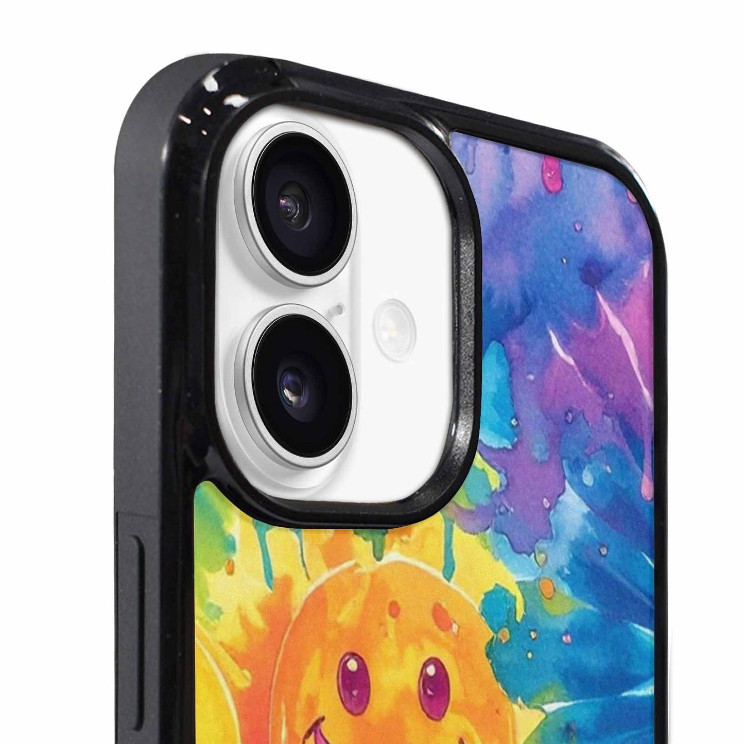 iPhone 17 Case — Smiley Facessmiley Faces Tie Original Art, Custom Printed Phone Case