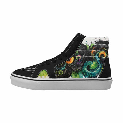 MEN'S Tie High Top Canvas Grunge Shoes