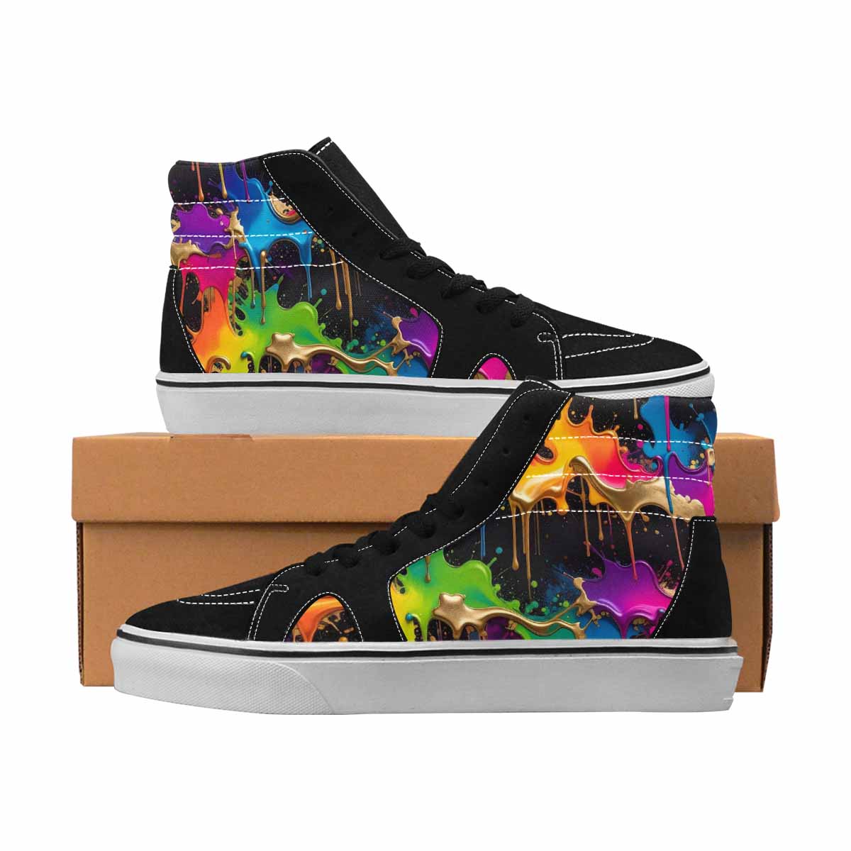 MEN'S Paint Splatter Neon 8 Ferion