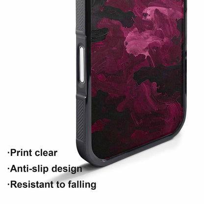 iPhone 17 Air Case — Seamless Repeating Pattern Of Overlapping Camo, Custom Print Case Cover