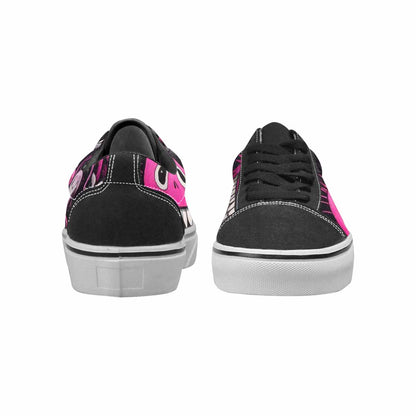 WOMEN'S Monsters (general) Lace-Up Canvas Surreal Shoes