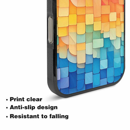 iPhone 16 Pro Case — Color Gradient Fade Pattern Hundreds Of, Custom Print Case Cover