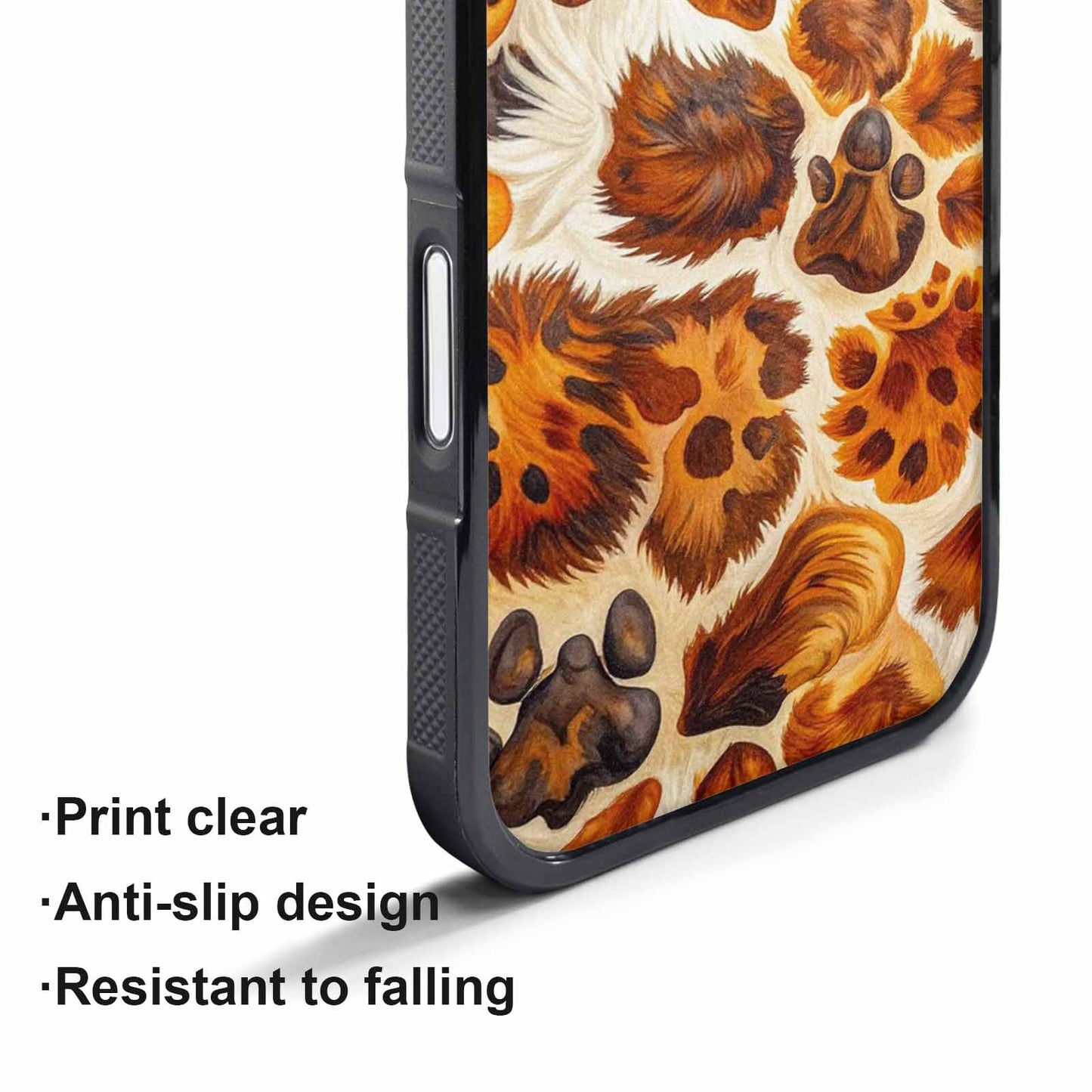 iPhone 17 Pro Max Case — Small Cow Animal Print Animal Print, Custom Designed Case Cover