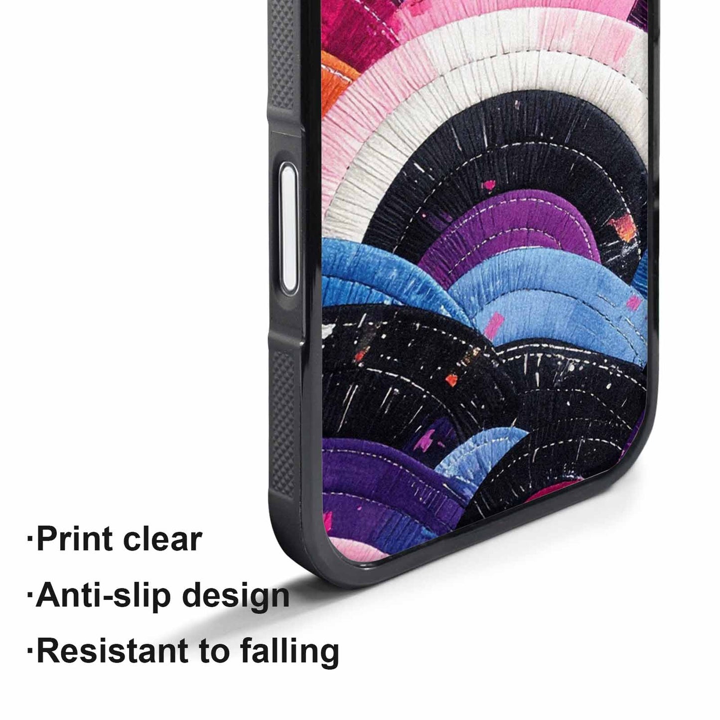 iPhone 17 Air Case — Vivid Camo Genderfluid Pride Camo, Personalized Phone Case