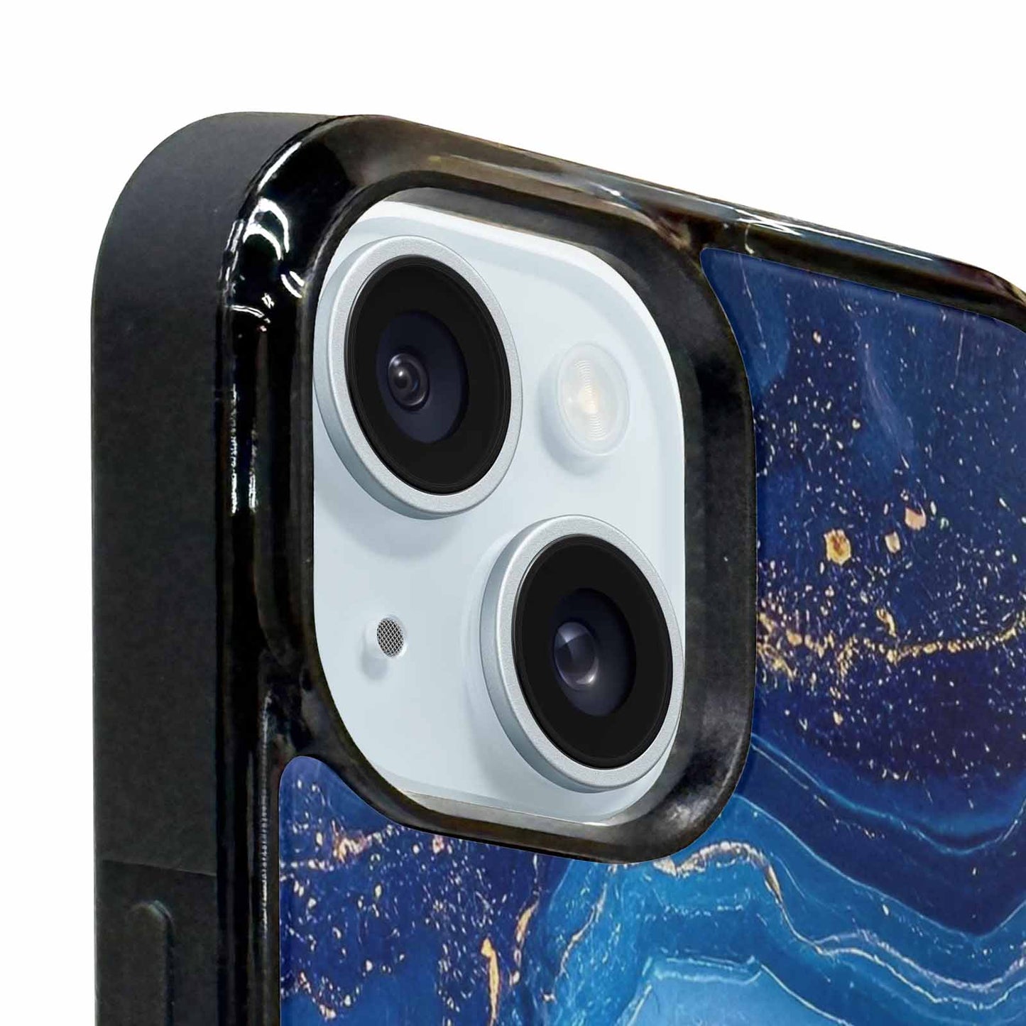 iPhone 15 Plus Case — Marble Galaxy, Custom Phone Case
