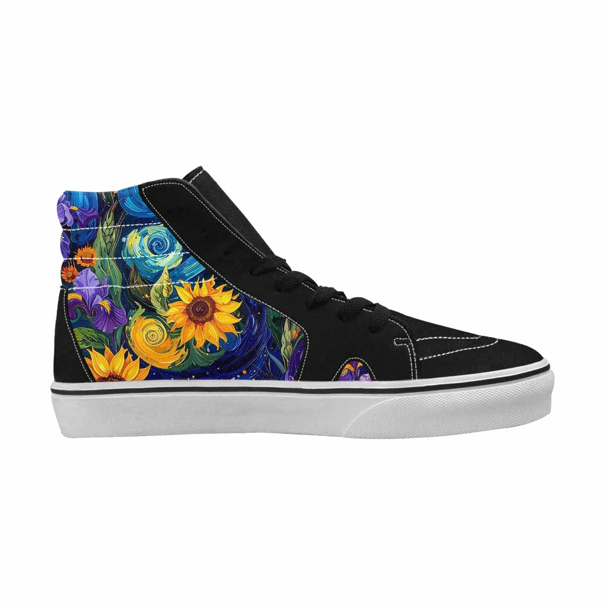 WOMEN'S Blend All Versions High Top Canvas Neon Fantasy Shoes