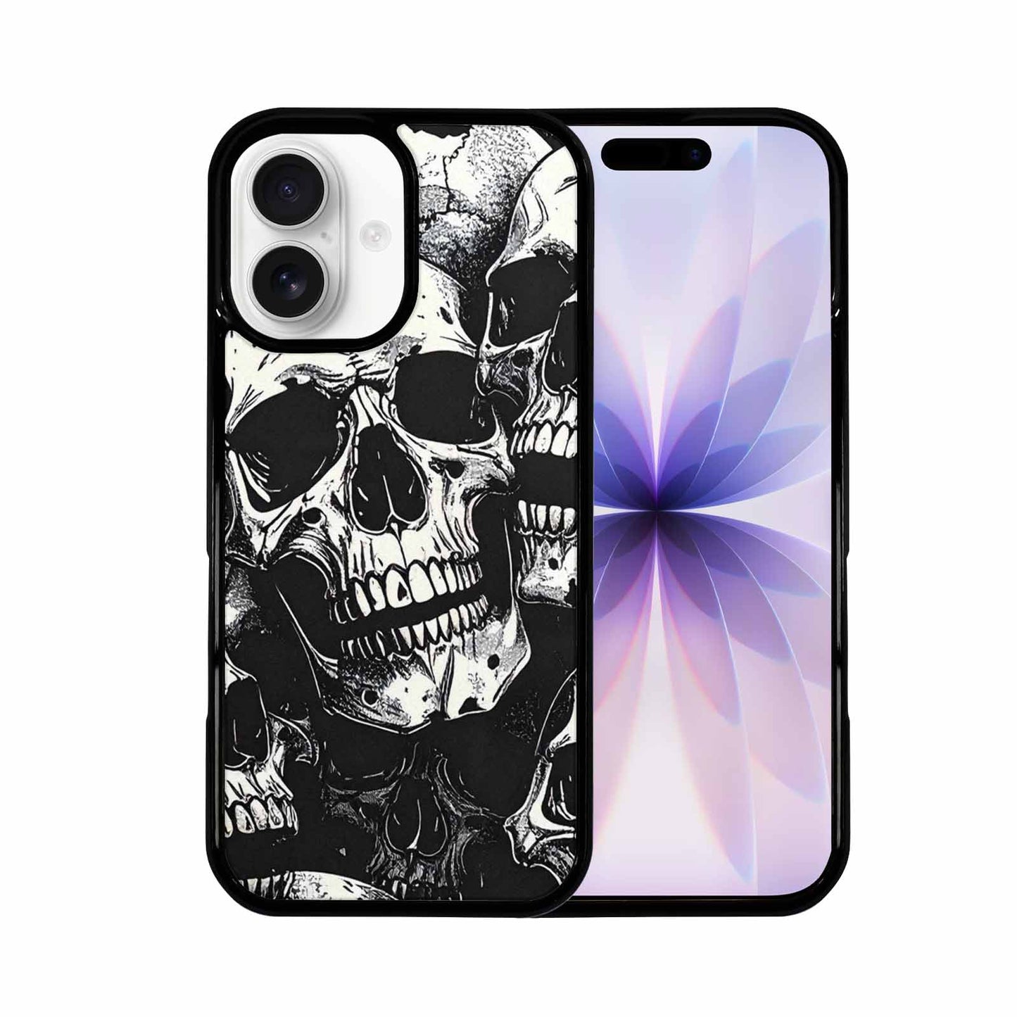 iPhone 17 Case — Skull Dark Art Gothic Print Gothic, Personalized Phone Case