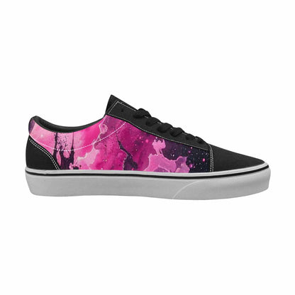 WOMEN'S Galaxy Nebula Lace-Up Canvas Cottagecore Sneakers