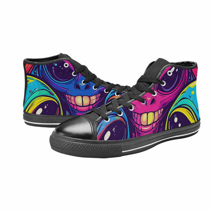 MEN'S Alien Ufo Cartoon High Top Canvas Dreamcore Sneakers