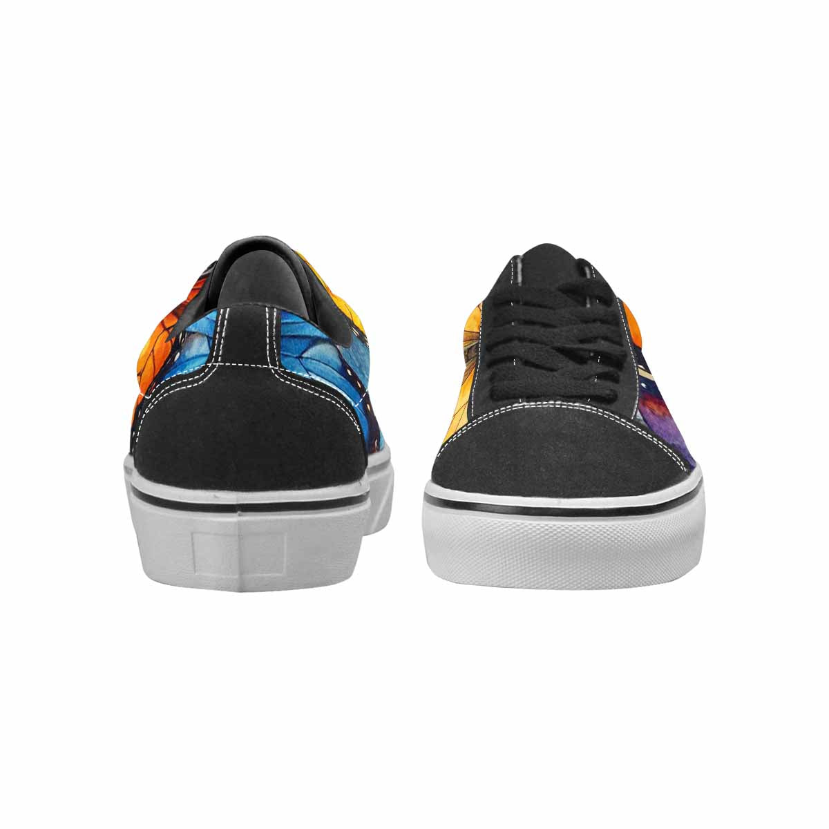 WOMEN'S Butterfly Wing Canvas Lace-Up Dark Academia Custom Shoes