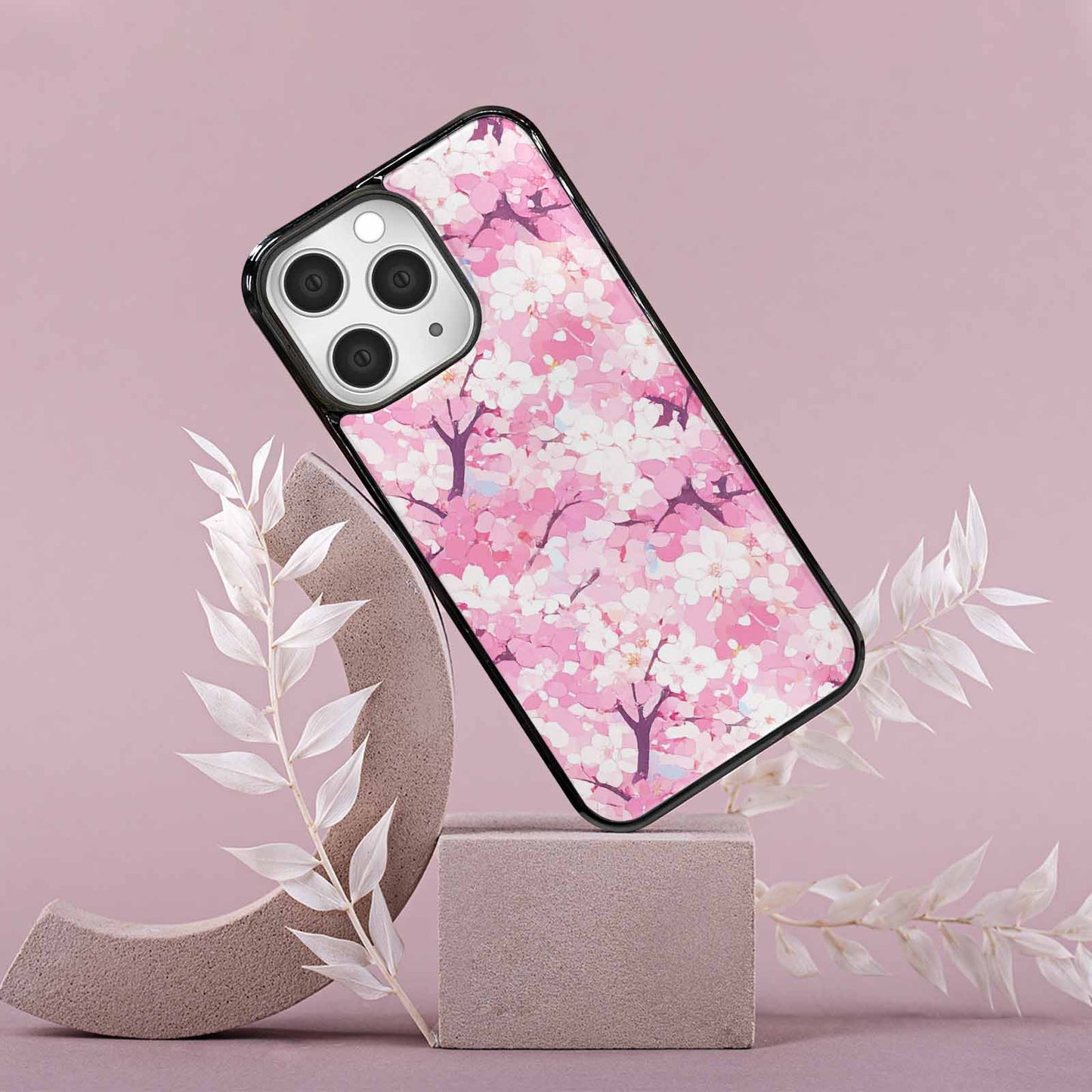 iPhone 15 Pro Max Case — Cherry Blossom Branch Cherry Blo Cfc, Custom Designed Case Cover