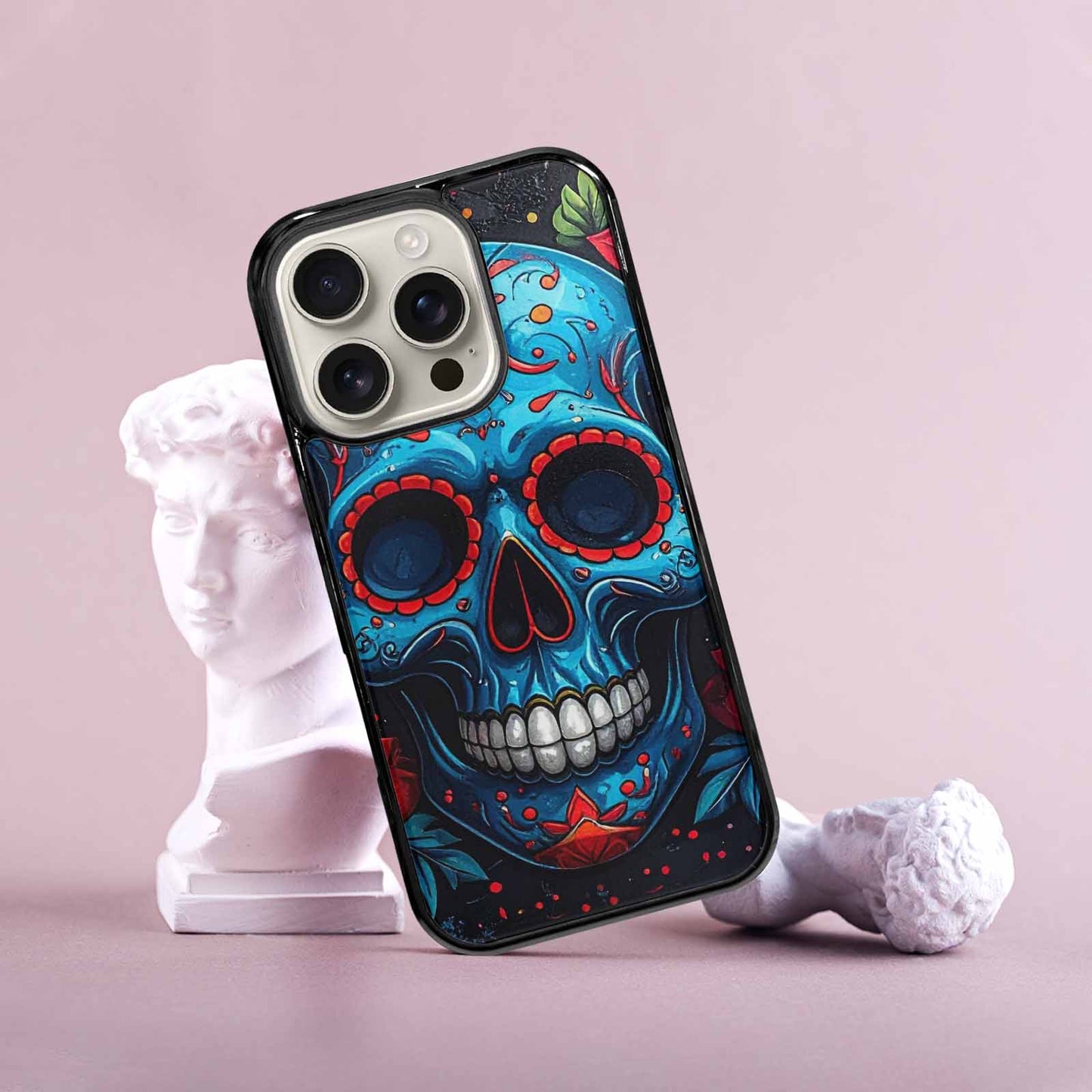 iPhone 16 Pro Case — Graffiti Skull, Custom Made Phone Cover