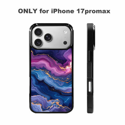 iPhone 17 Pro Max Case — Marble Galaxy, Custom Made Phone Cover