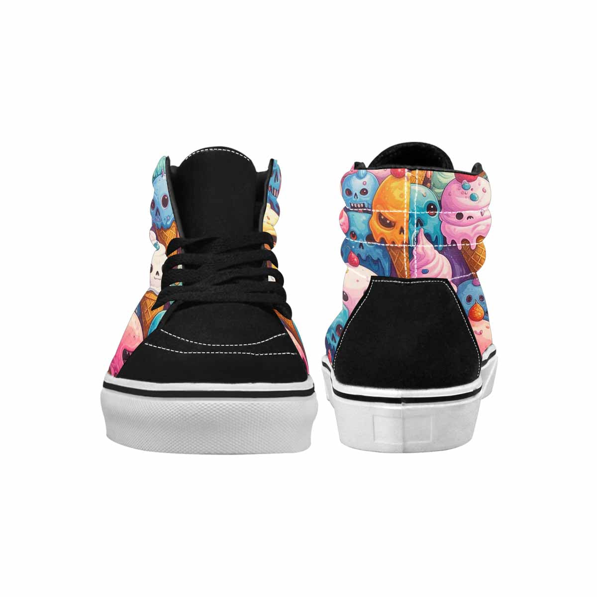 MEN'S Ice Cream Monsters  High Top Canvas Dreamcore Shoes
