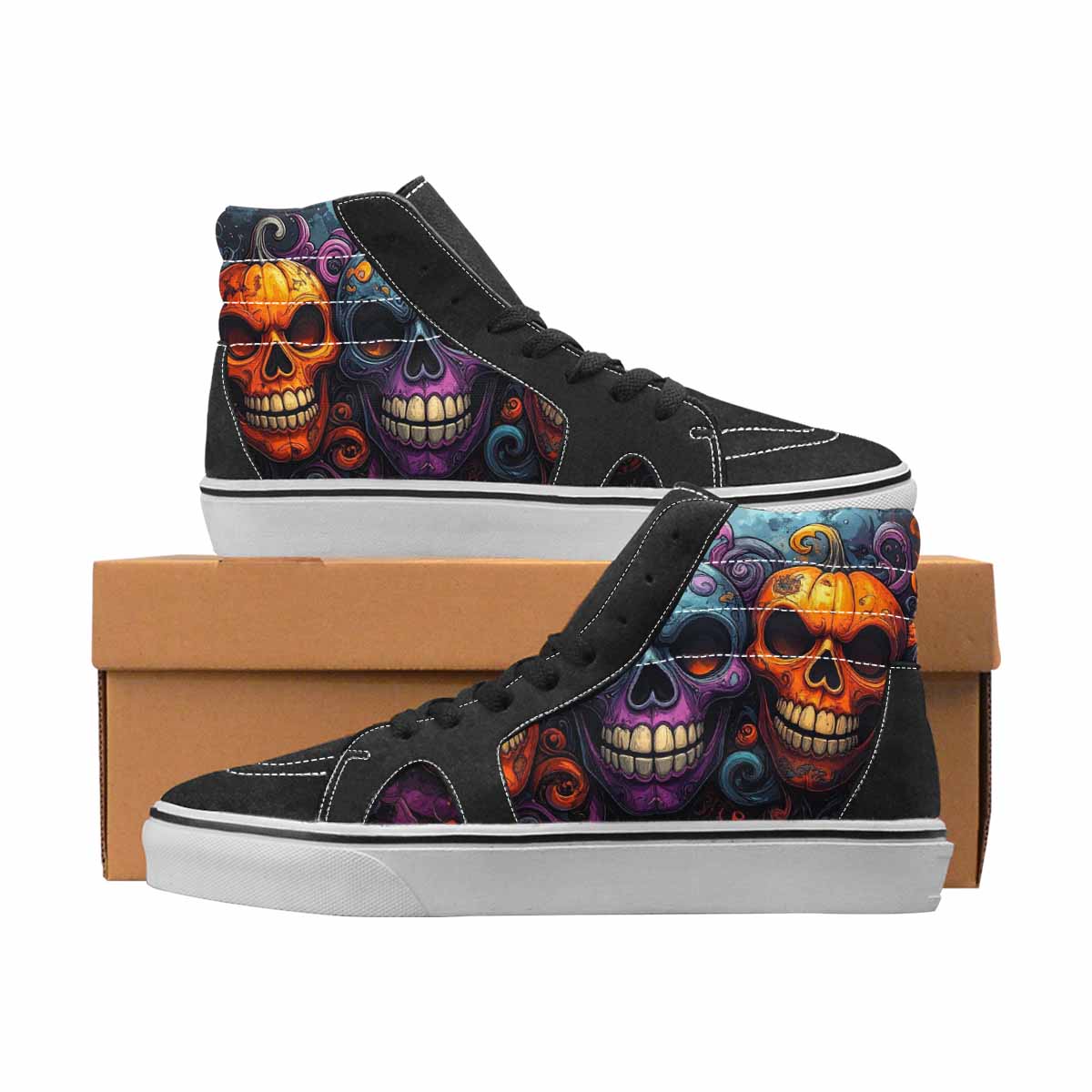 WOMEN'S Skull Dark Art Gothic Print 246 Ferion