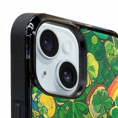 iPhone 15 Plus Case — St Patrick\'s Clover St Patrick\'s Clover, Custom Made Phone Cover