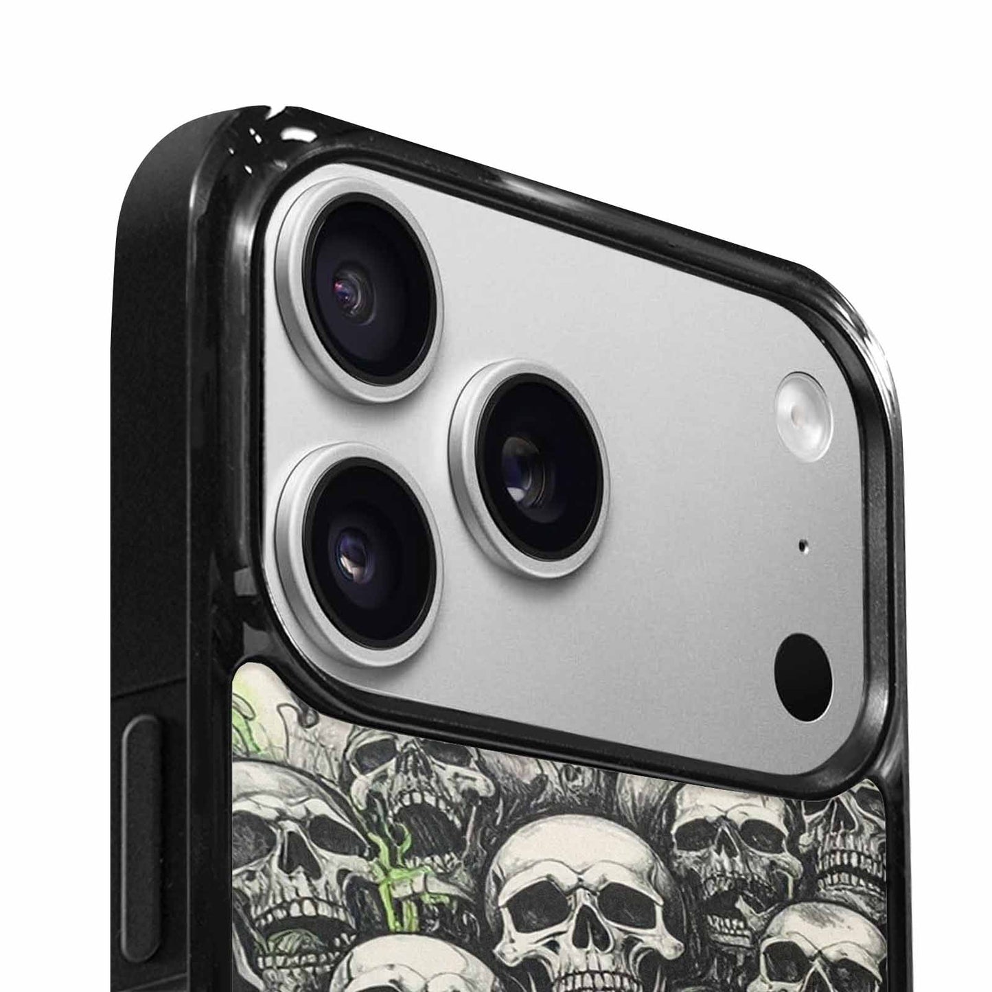 iPhone 17 Pro Max Case — Rainbow From Skull\'s Mouth Gothic Skulls, Custom Designed Case Cover