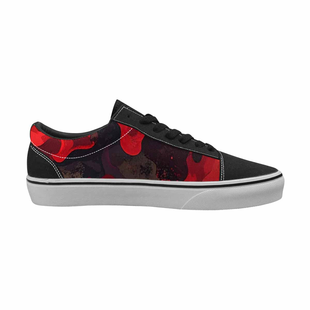 MEN'S Military Camouflage Blotch Canvas Lace-Up Cottagecore Sneakers