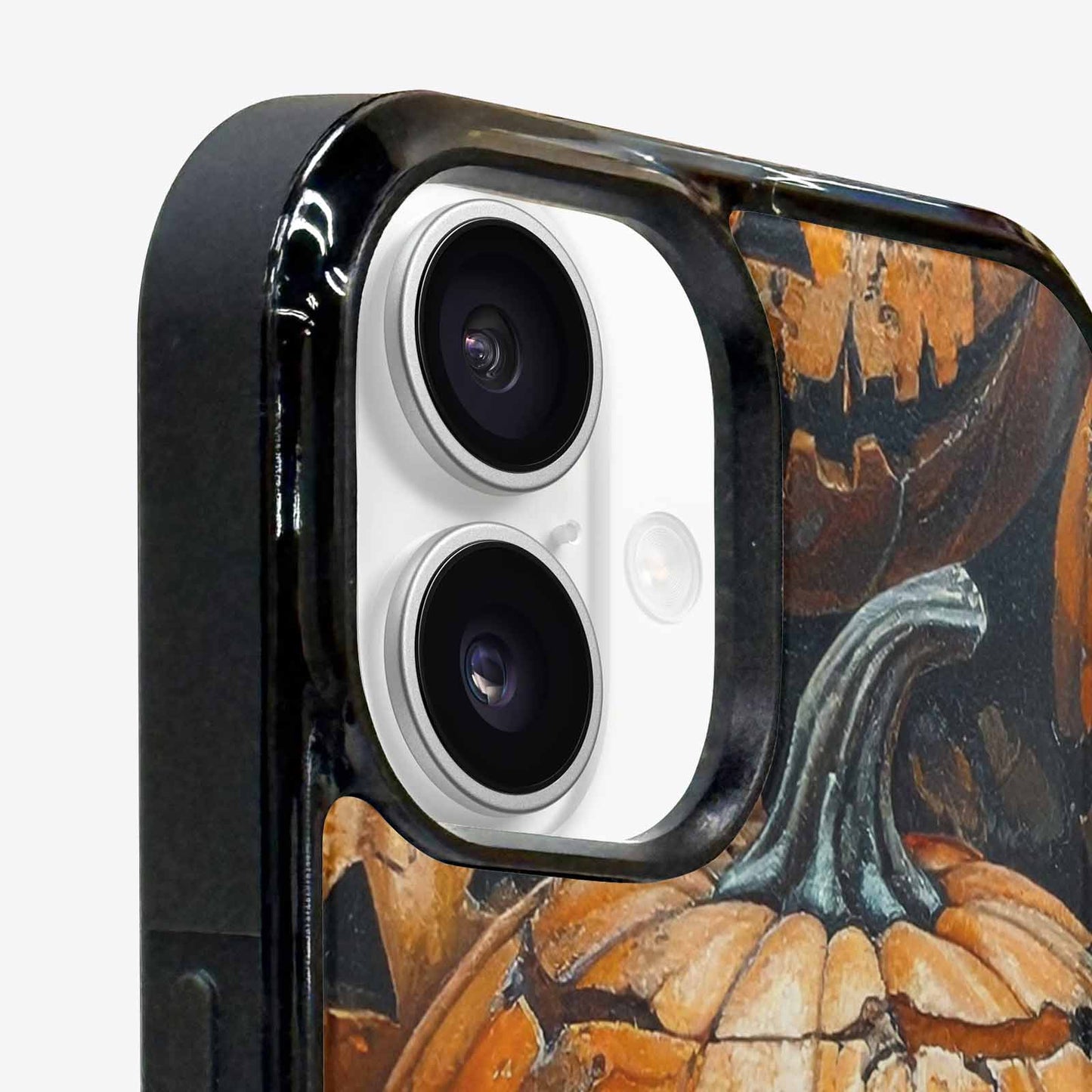 iPhone 16 Plus Case — Halloween Cracked Jackolantern, Personalized Phone Case