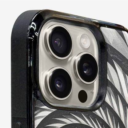 iPhone 15 Pro Max Case — Hypnotic Spiral Optical Illusion Motif High, Unique Phone Case Design