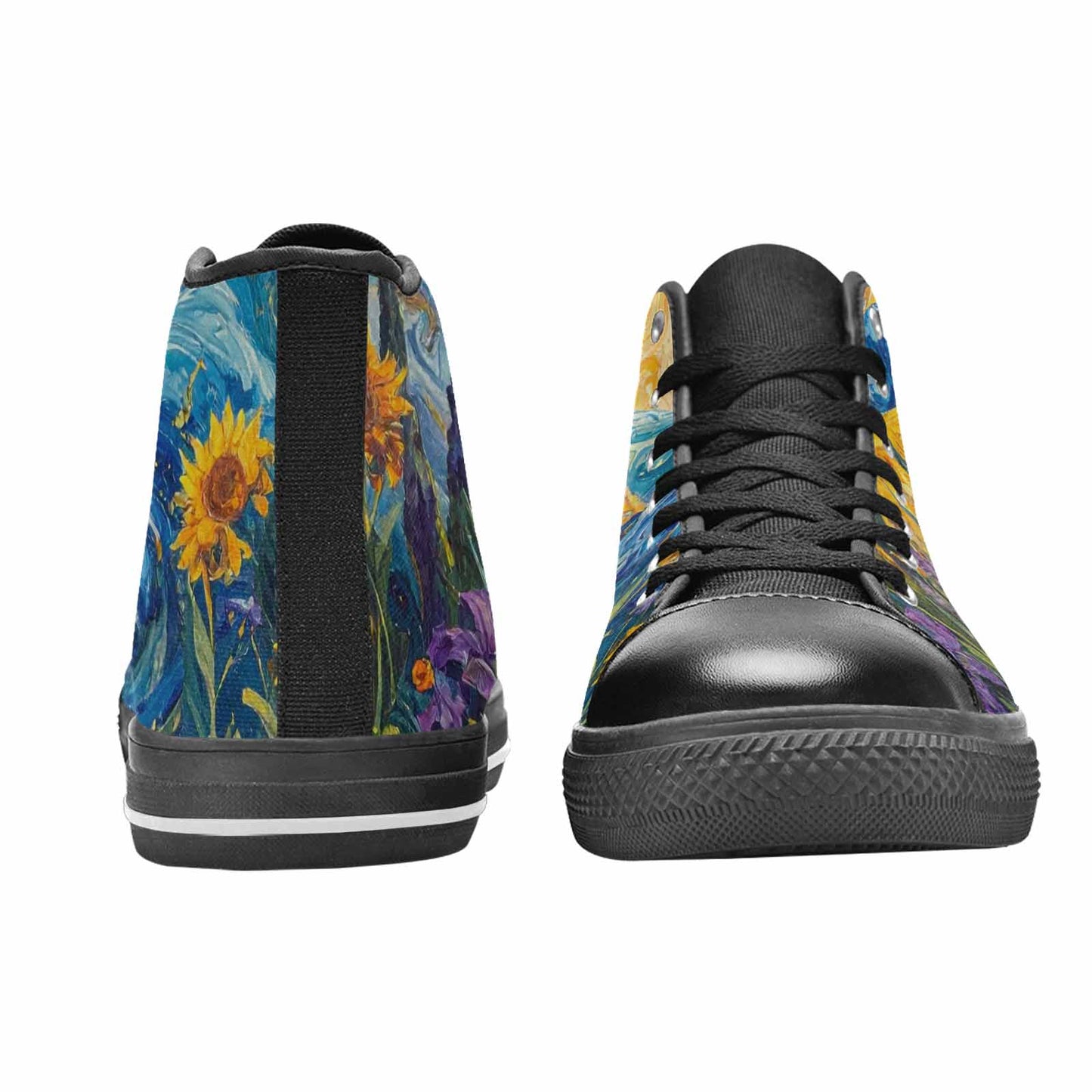 MEN'S Blend All Versions High Top Canvas Neon Fantasy Sneakers