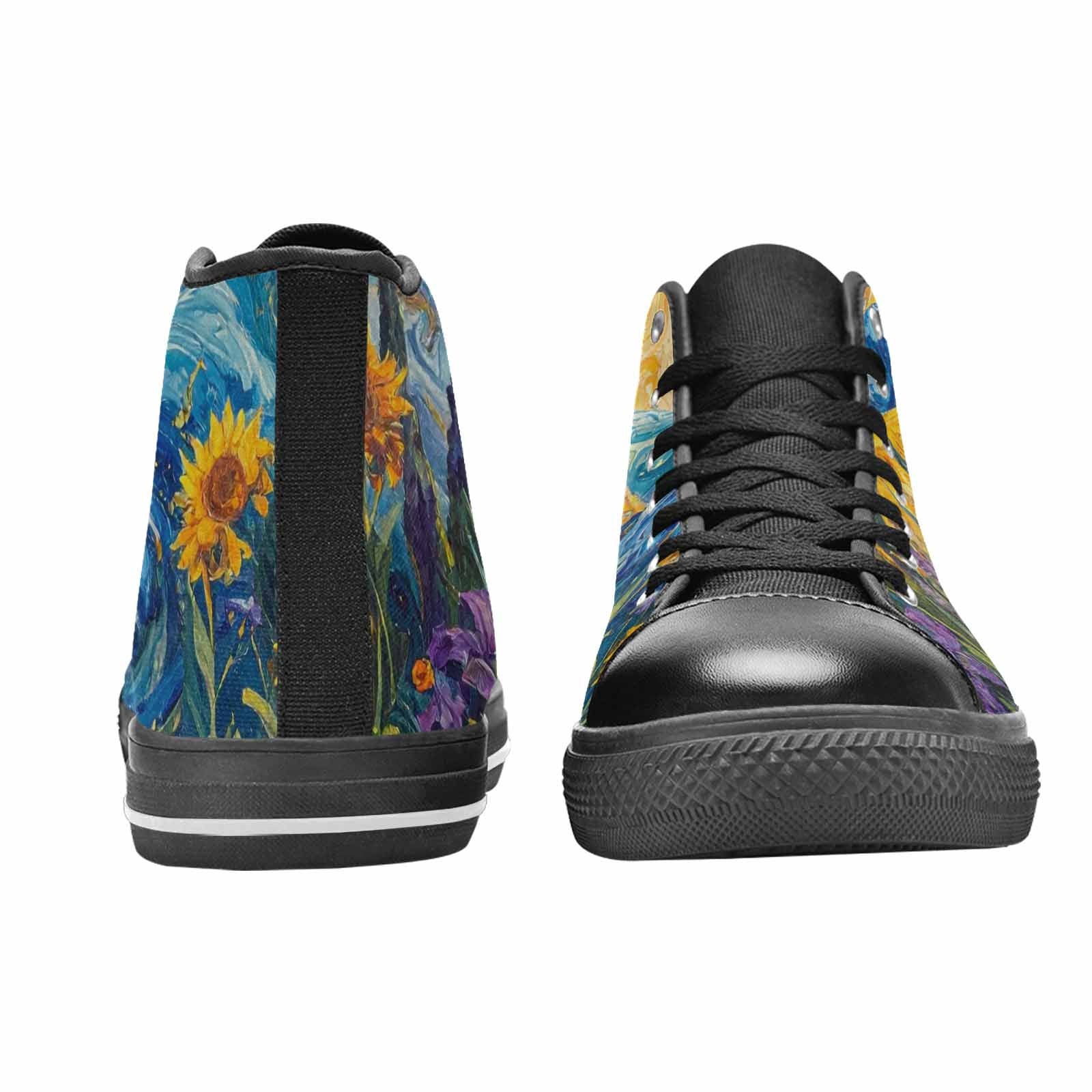 MEN'S Blend All Versions High Top Canvas Neon Fantasy Sneakers