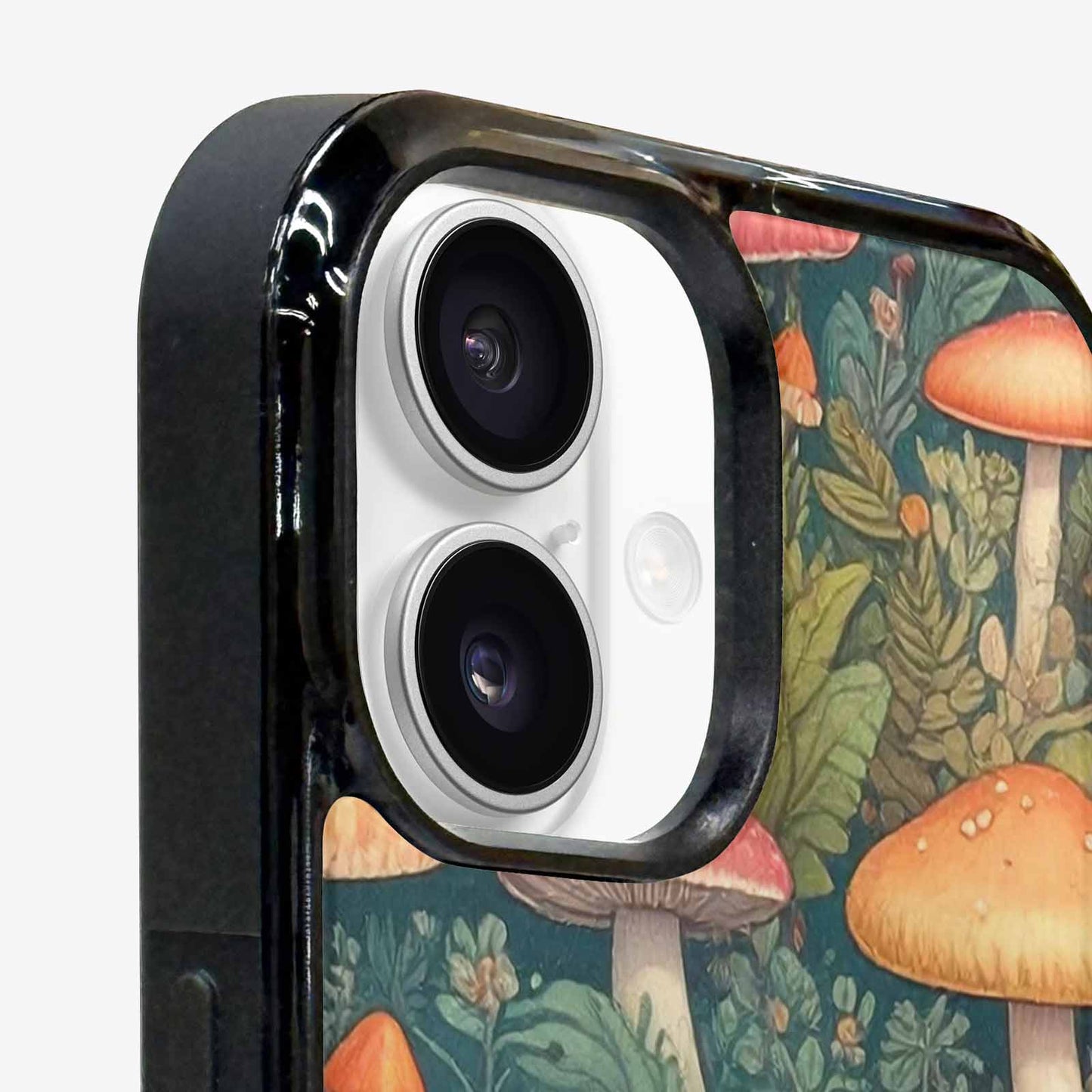 iPhone 16 Case — Mushrooms Botanicalmushrooms P, Original Design Phone Case