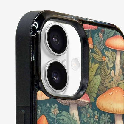 iPhone 16 Case — Mushrooms Botanicalmushrooms P, Original Design Phone Case