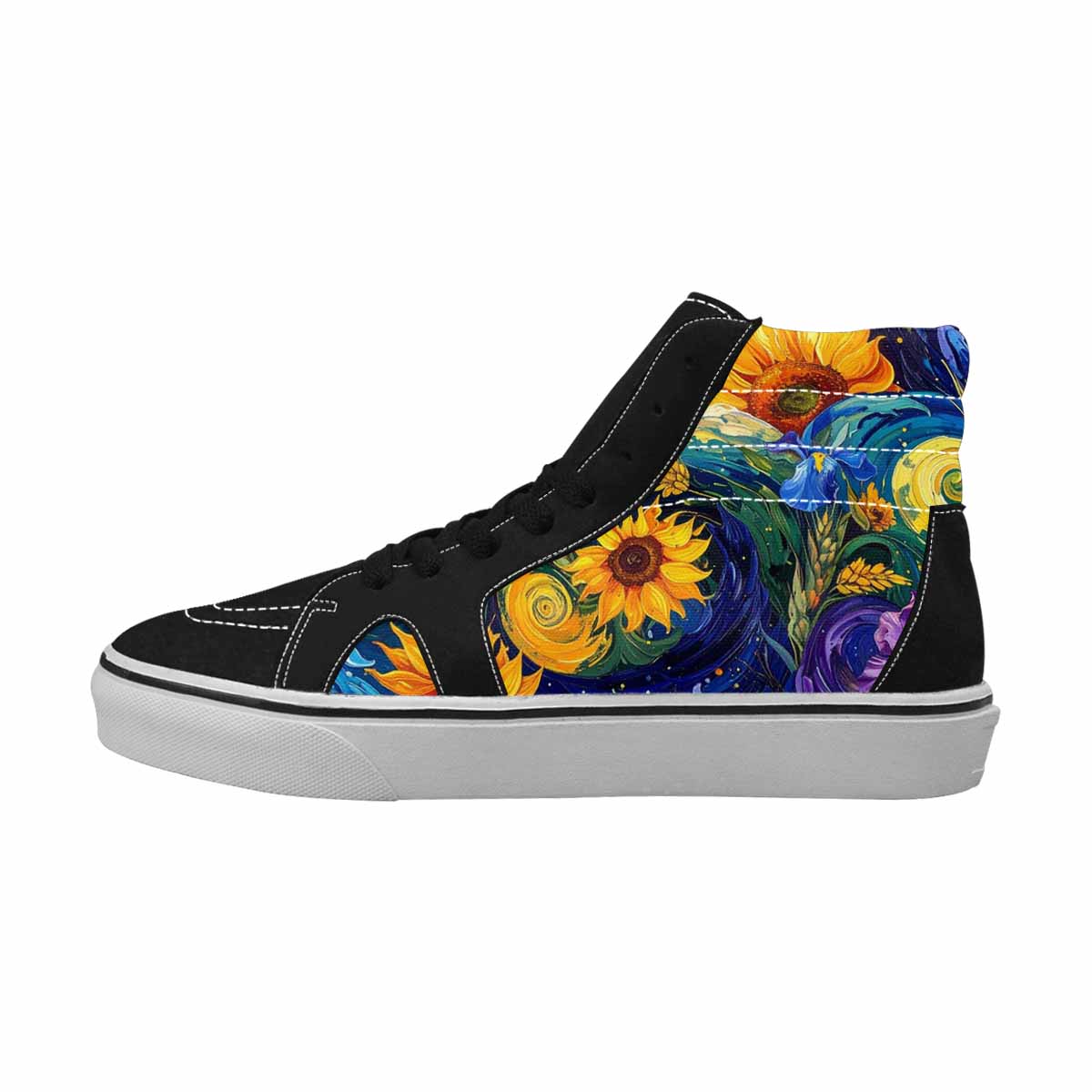 WOMEN'S Blend All Versions High Top Canvas Dreamcore Custom Sneakers