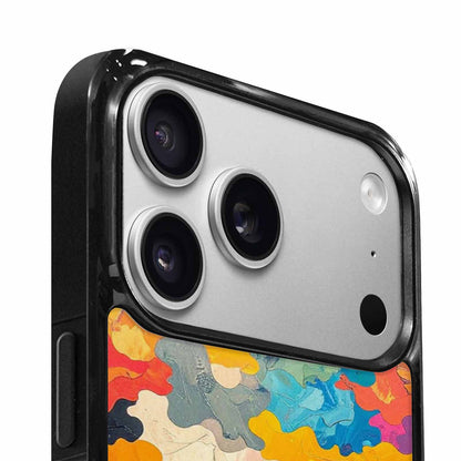iPhone 17 Pro Case — Camo Patches Full Color Vibrant Camo, Personalized Phone Case