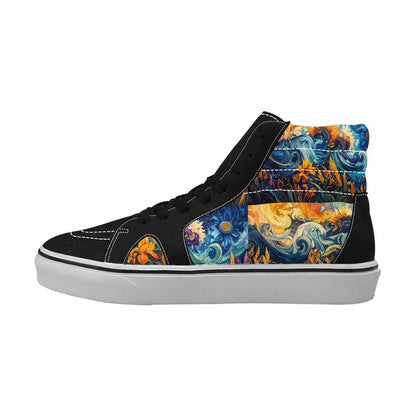 MEN'S Blend All Versions High Top Canvas Grunge Shoes