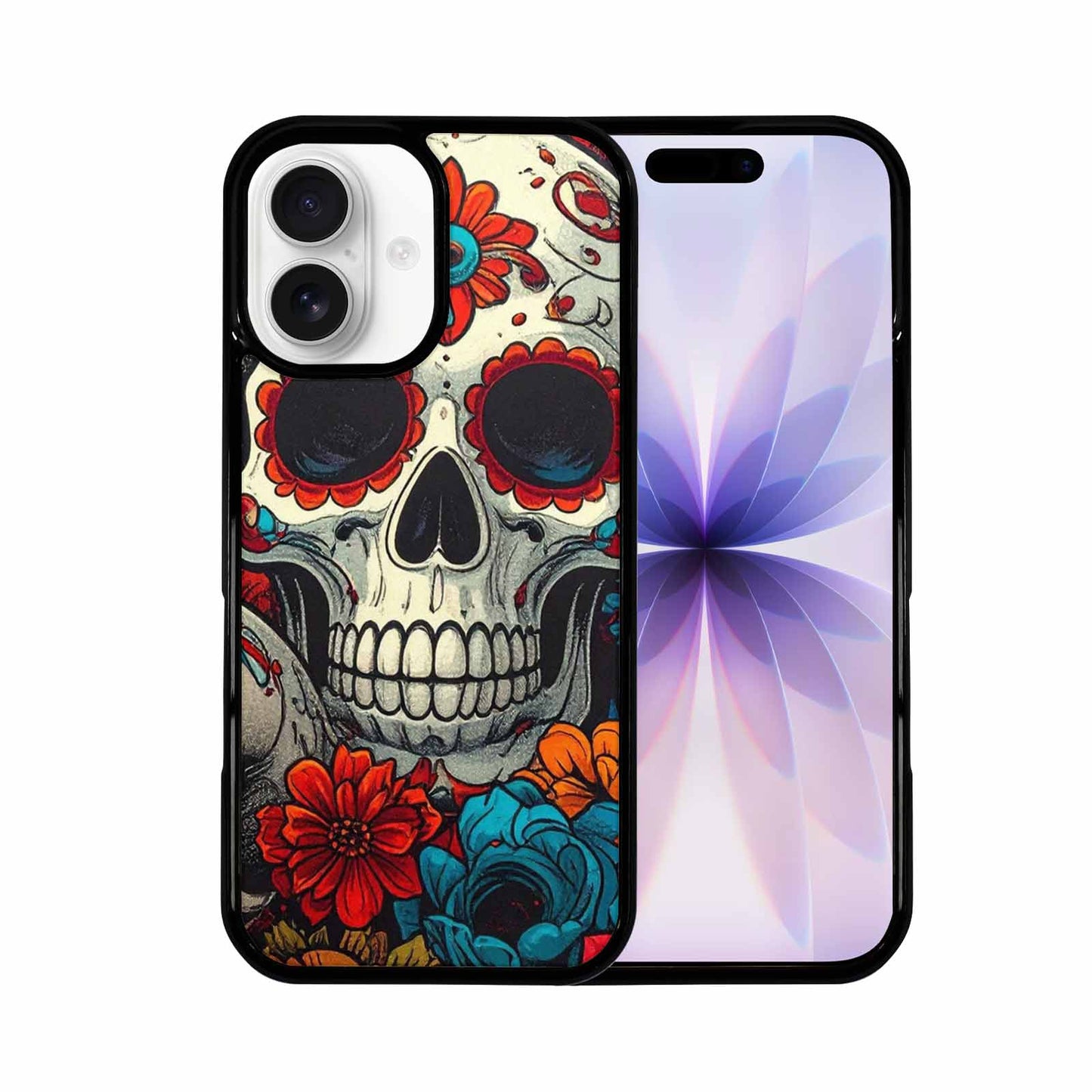 iPhone 17 Case — Skull Dark Art Gothic Print Gothic, Customized Protective Case