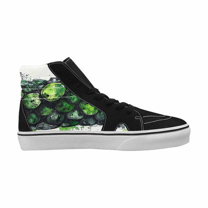MEN'S Reptile Scale High Top Canvas Y2K Shoes
