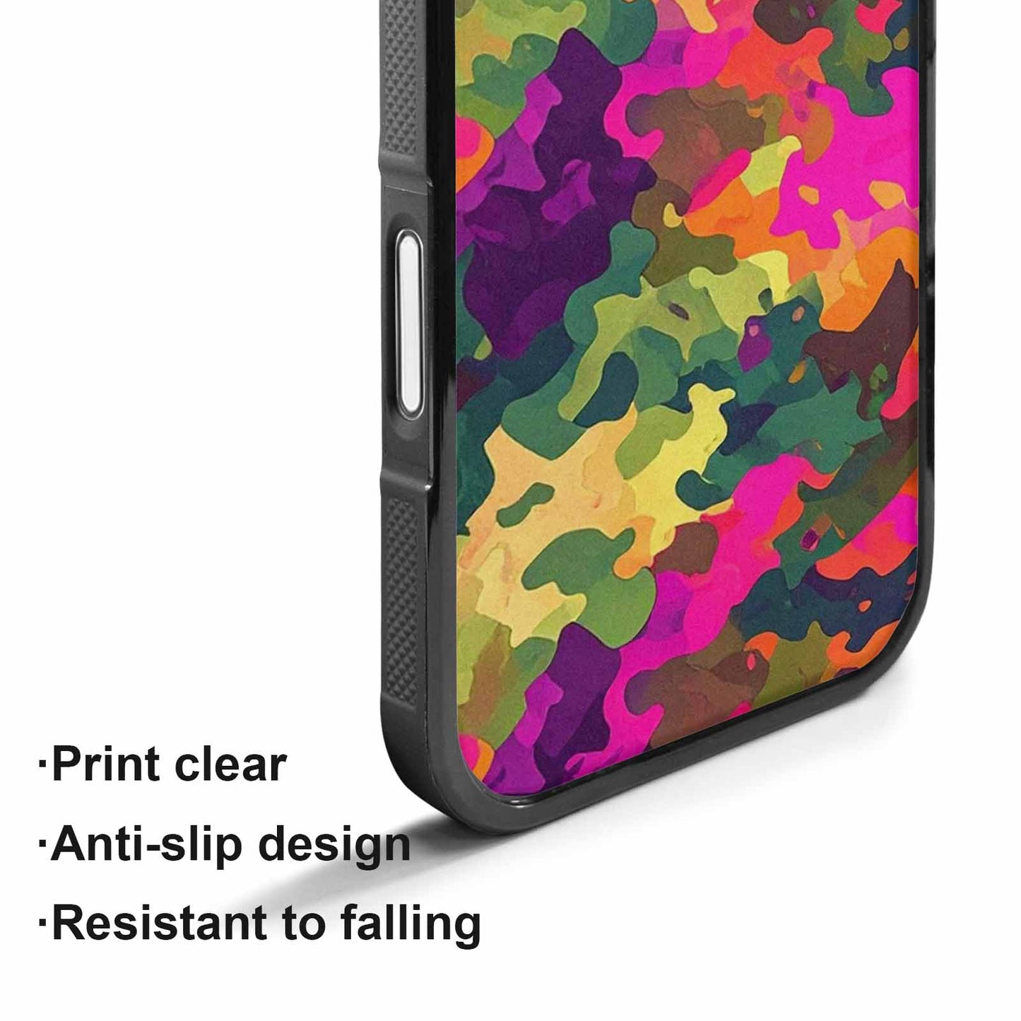 iPhone 17 Case — Small Military Camouflage Blotch Camo, Custom Art Phone Cover