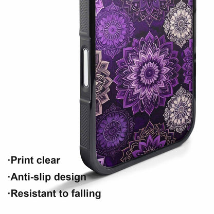 iPhone 17 Pro Case — Small Mandala Pattern Randomly Varying Floral, Personalized Phone Case