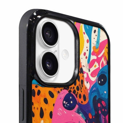 iPhone 17 Case — Melting Aliens Pattern Alien Scifi, Original Design Phone Case