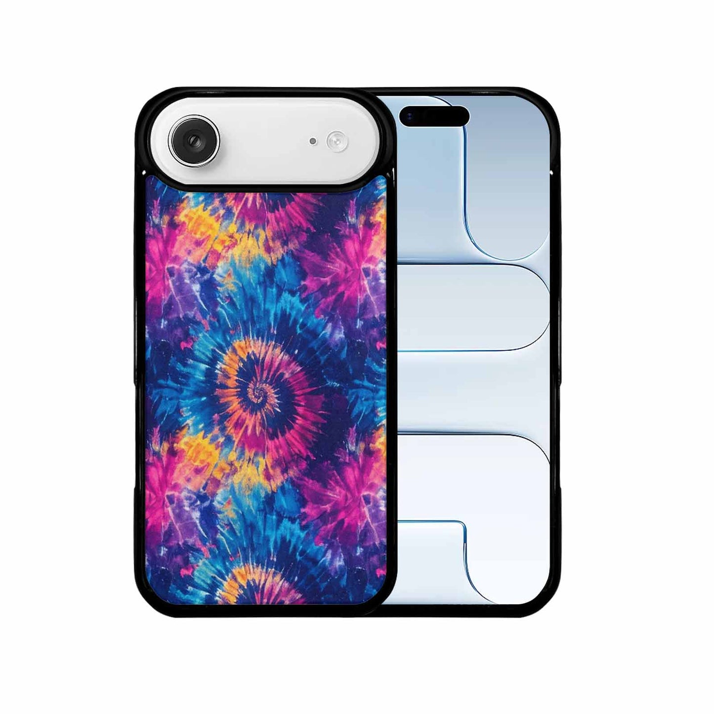 iPhone 17 Air Case — Small Tie Dye Swirl Pattern Tie, Customized Protective Case