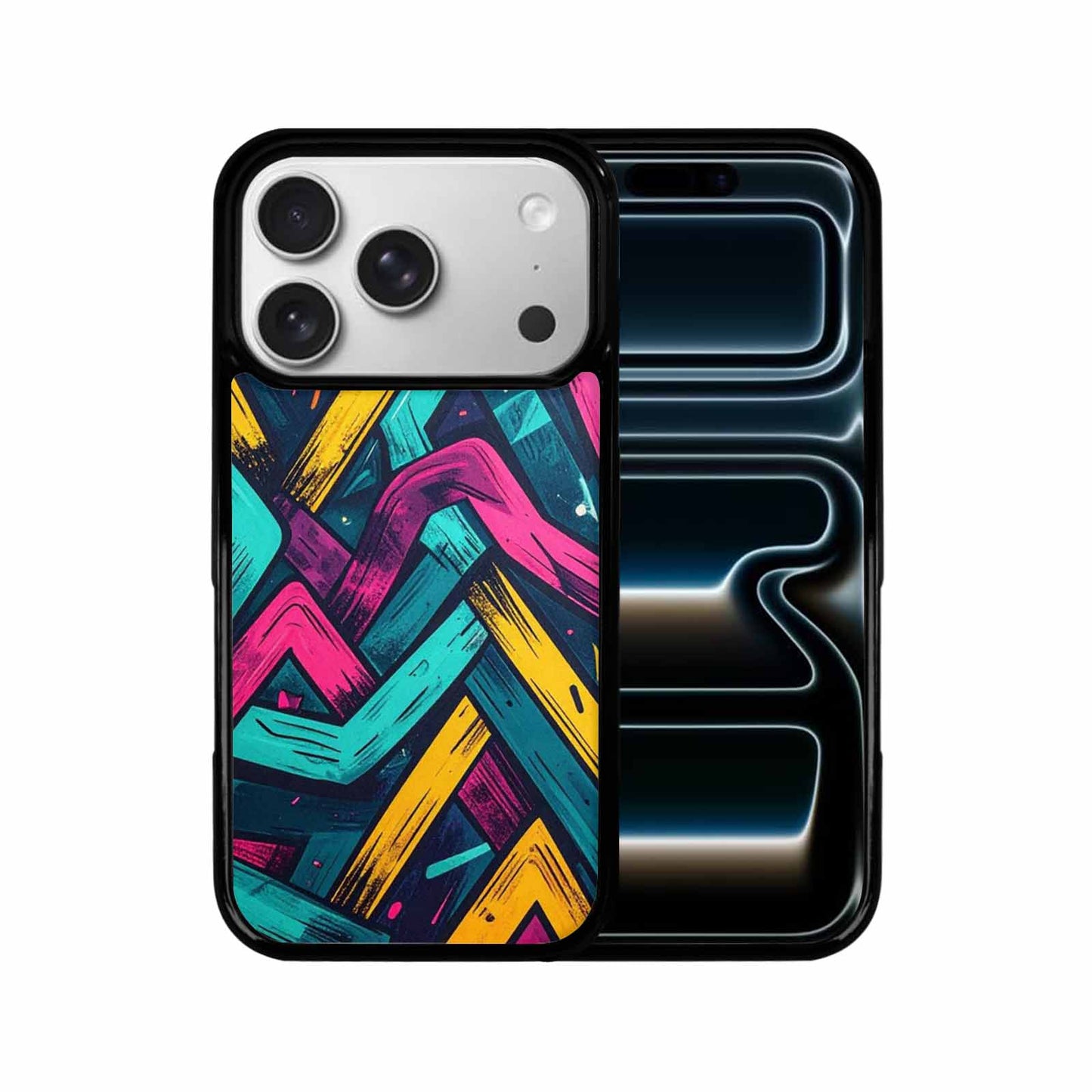 iPhone 17 Pro Case — Seamless Tileable Pattern Of Overlapping Original, Original Design Phone Case