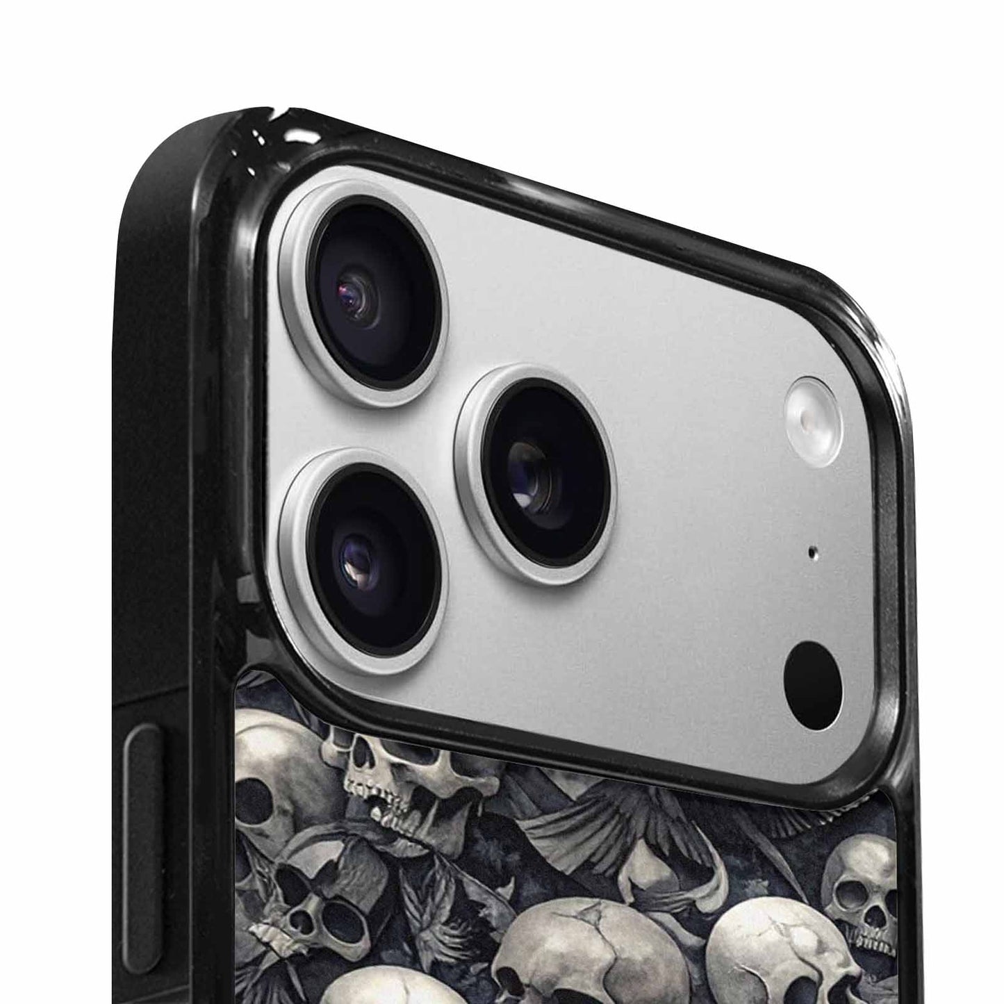 iPhone 17 Pro Max Case — Skull Dark Art Gothic Print Gothic, Customized Protective Case
