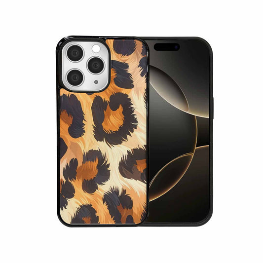 iPhone 15 Pro Max Case — Leopard Soft Airbrush Gradient, Personalized Phone Case