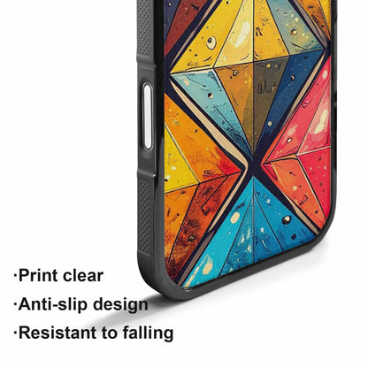 iPhone 17 Case — Vintage Summer Diamond Retro Vintage, Custom Art Phone Cover