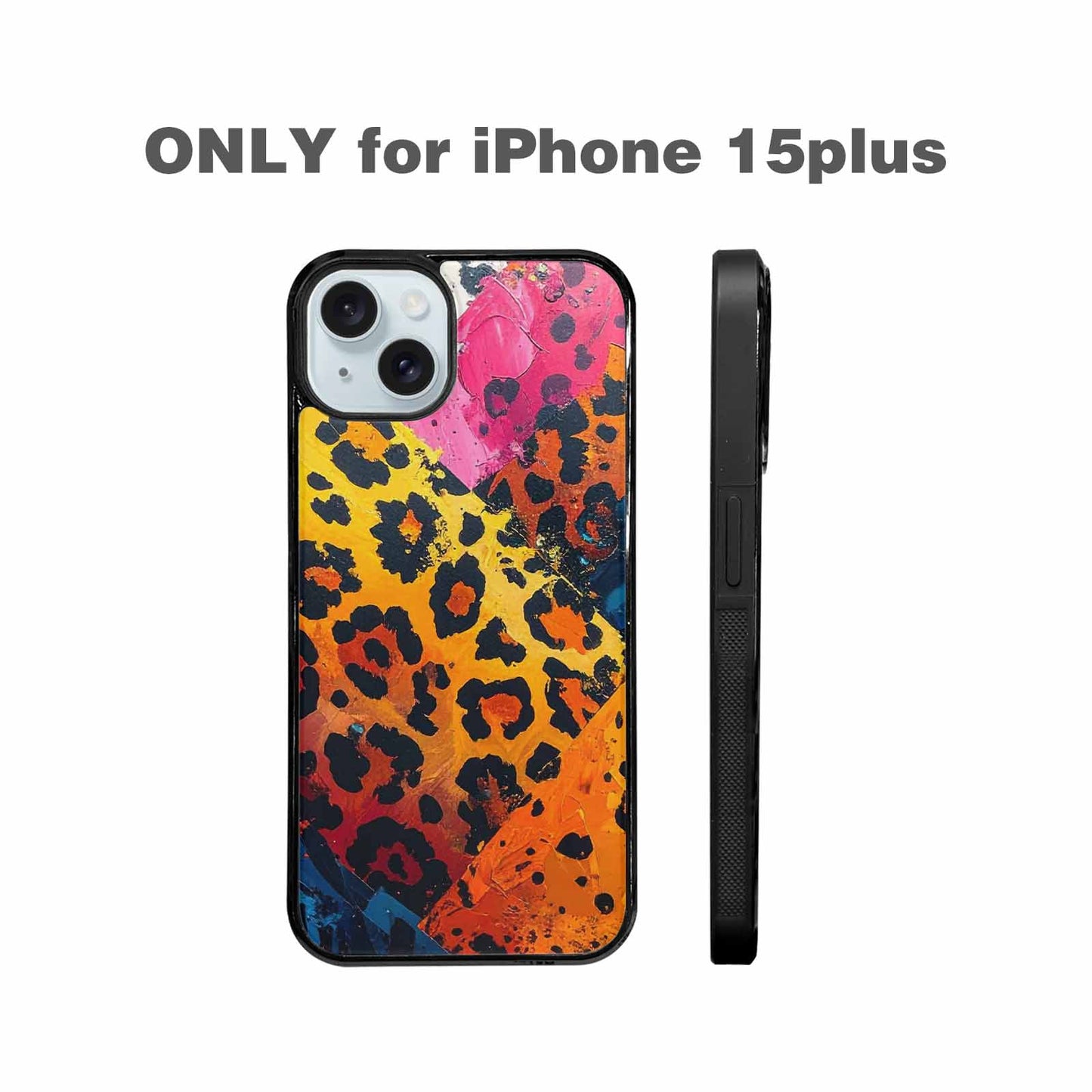 iPhone 15 Plus Case — Full Color Vibrantanimal Print A, Custom Printed Phone Case