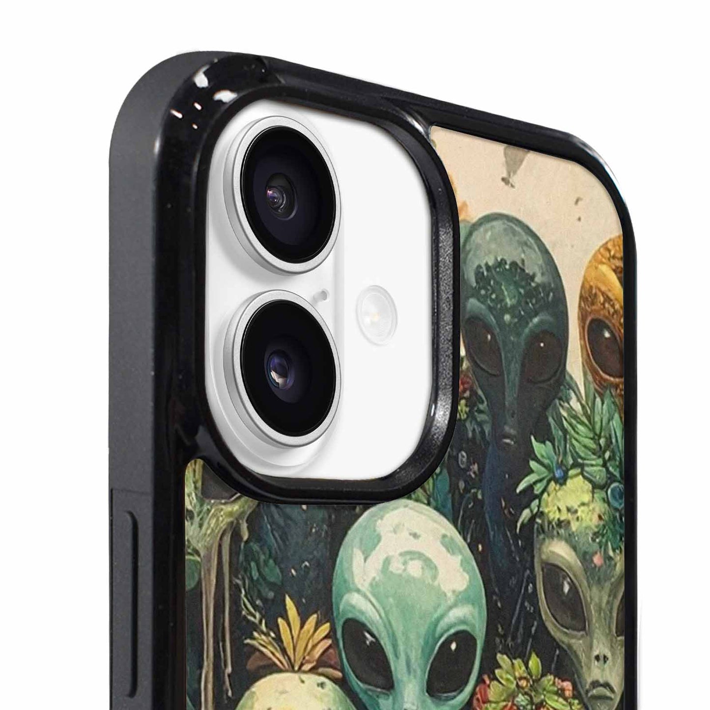 iPhone 17 Case — Aliens Pattern Hundreds Of Alien Scifi, Custom Designed Case Cover