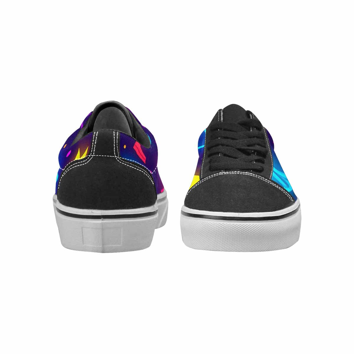 WOMEN'S 80s Retro Motif 80s Lace-Up Canvas Dreamlike Shoes