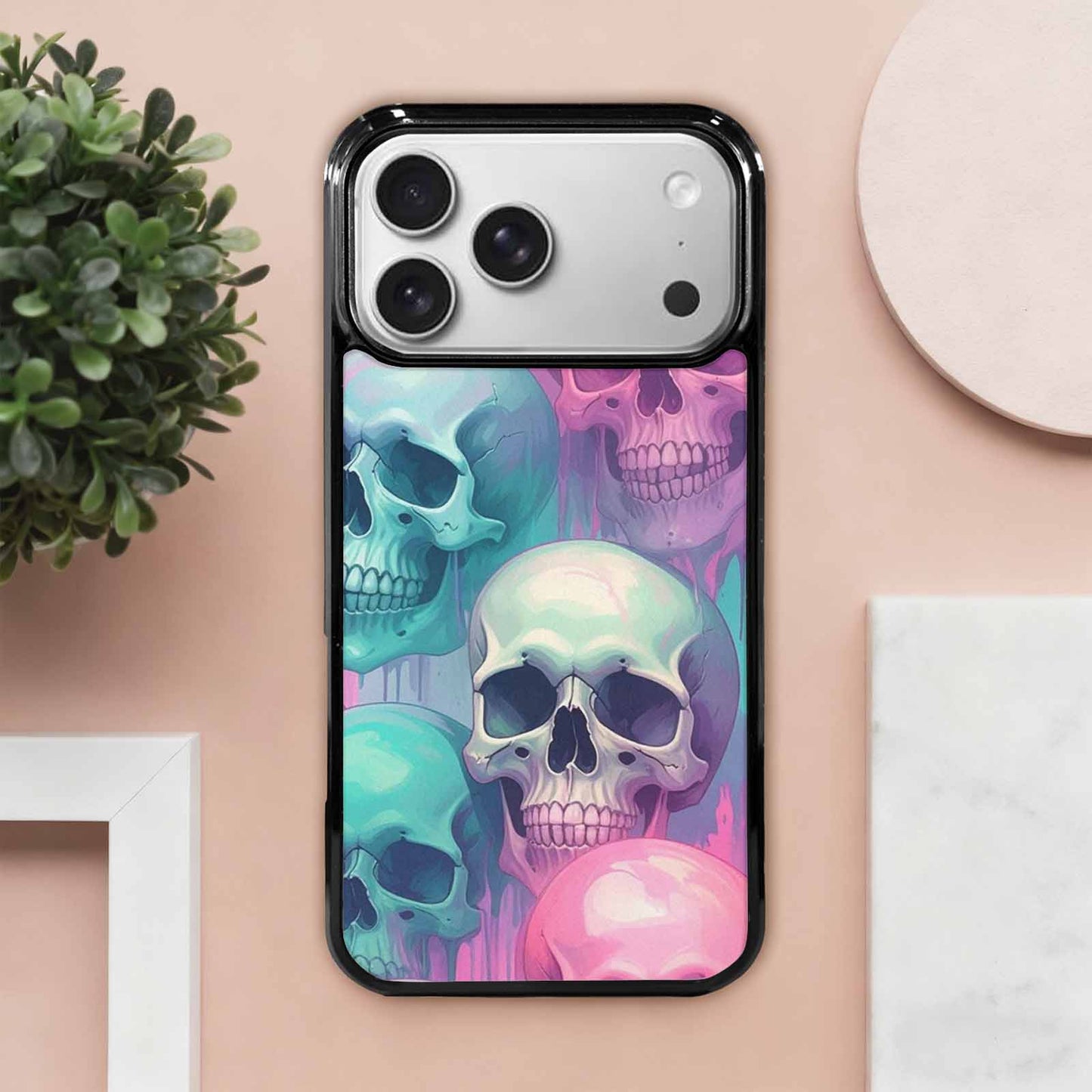 iPhone 17 Pro Max Case — Seamless Tileable Pattern Of Galaxy Space, Original Design Phone Case