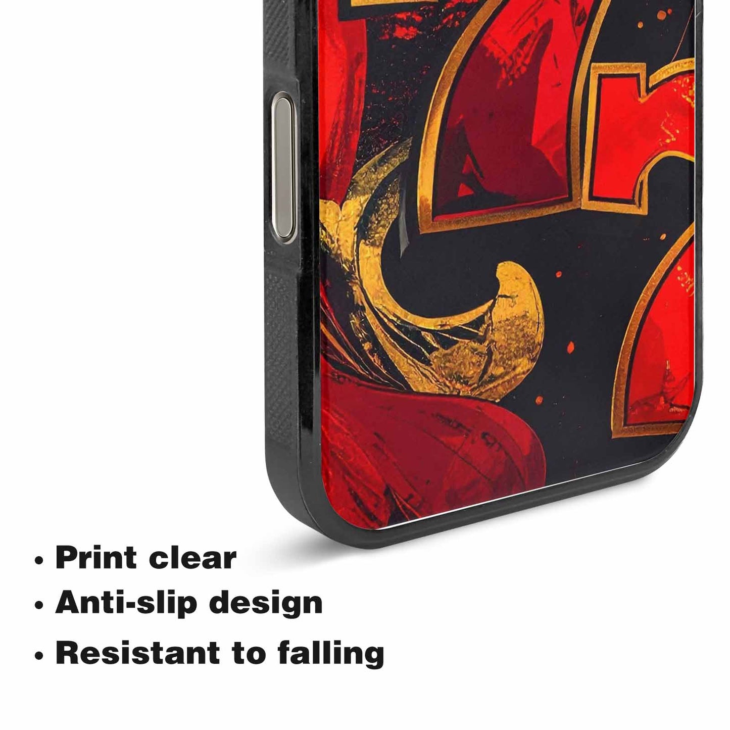 iPhone 15 Pro Max Case — Dice And Casino Pattern Seamless Repeat, Custom Designed Case Cover